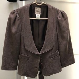 Nanette Lepore Vintage Fall brocade jacket